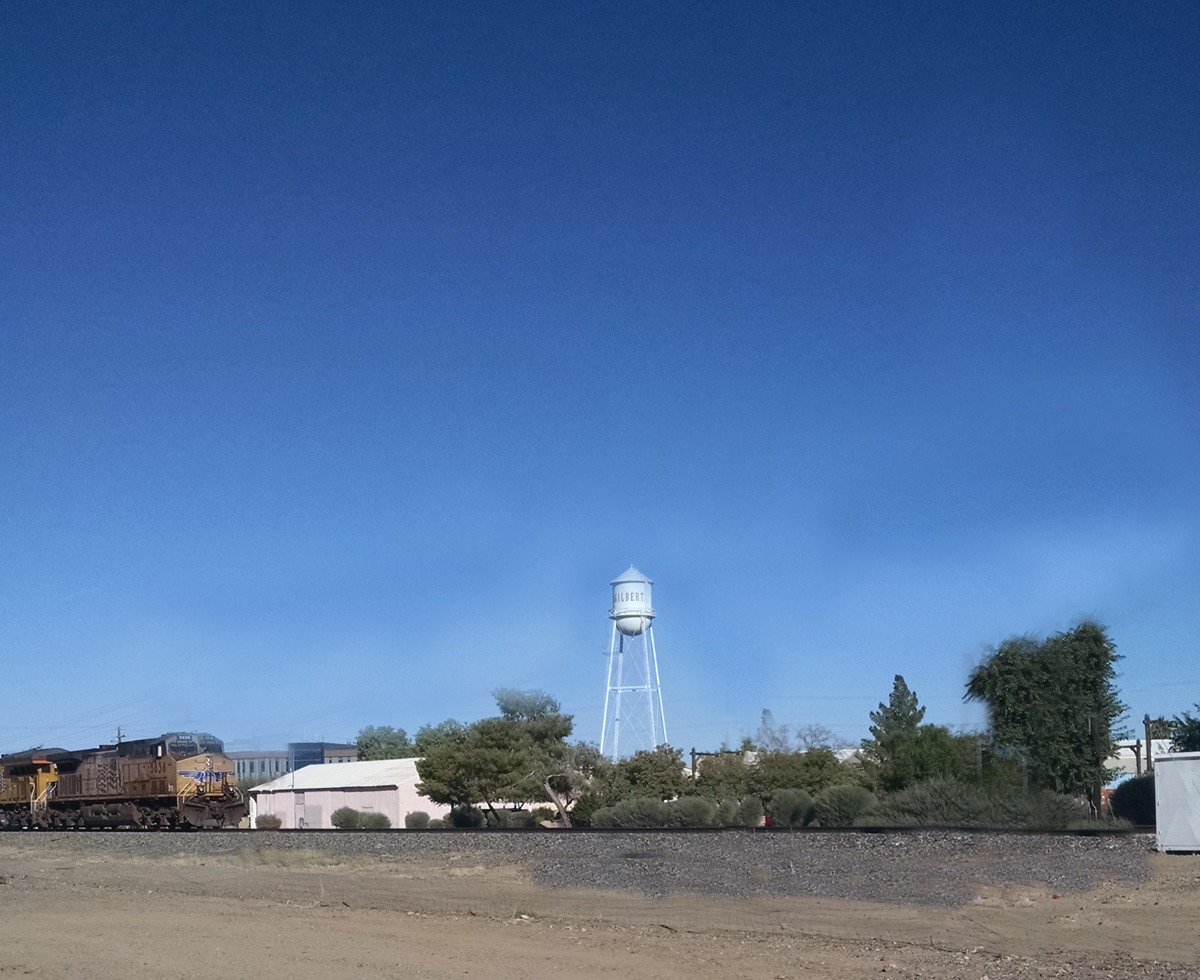 Gmail Photo Heritage District Train and Water Tower